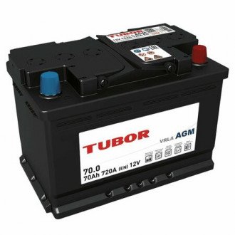 Автомобильный аккумулятор Tubor AGM VRLA