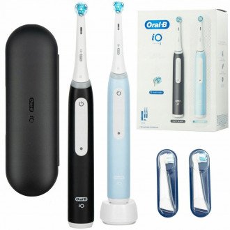 Oral-B iO 3 Duo Matt Black + Ice Blue