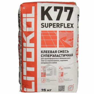Лучший морозостойкий плиточный клей – Litokol Superflex K77