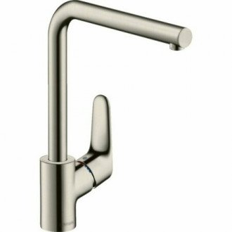 Лучший смеситель для кухни с поворотным изливом – Hansgrohe Focus